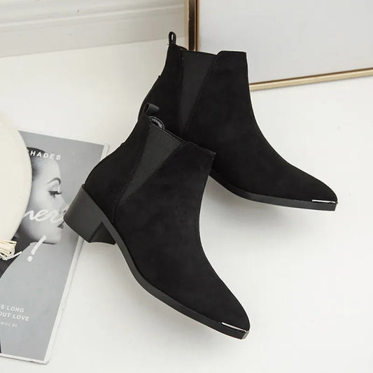 Florence | Women’s High Heel Ankle Boots – Fashion Martin Boots