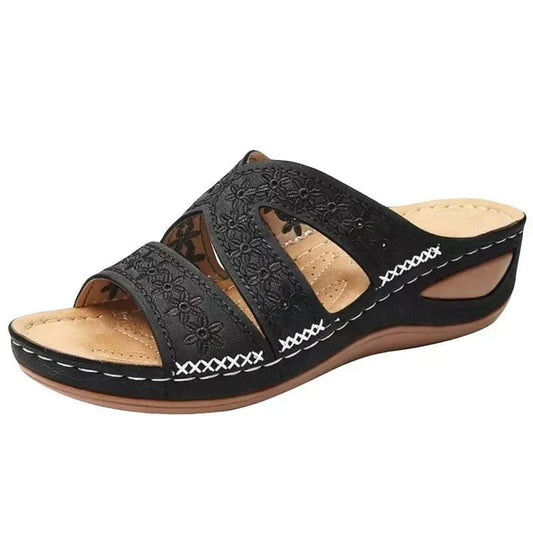 Susana® | Orthopedic Leather Sandals