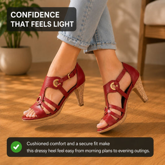Eugenia® | Elegant High Heel Sandals For Superior Comfort