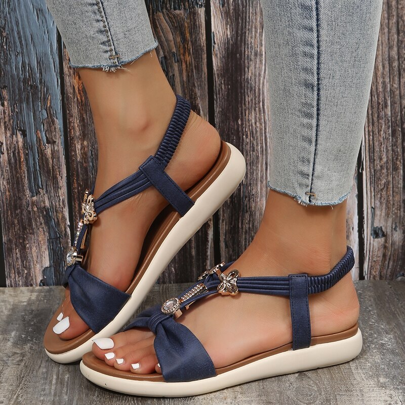 Camille® | Bohemian inspired flat sandals