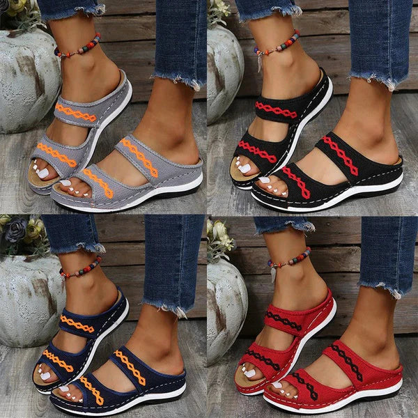 Guadalupe® | Orthopedic Diabetic Walking Sandals With Arch Support