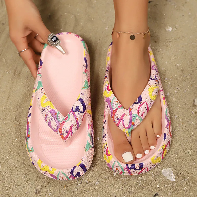 TeddyFlops Cushioned Heart Platform