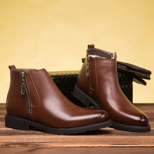 Derek | Men’s Thick Velvet Boots