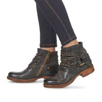 Emma | Women’s Casual Trendy Strap Short Boots