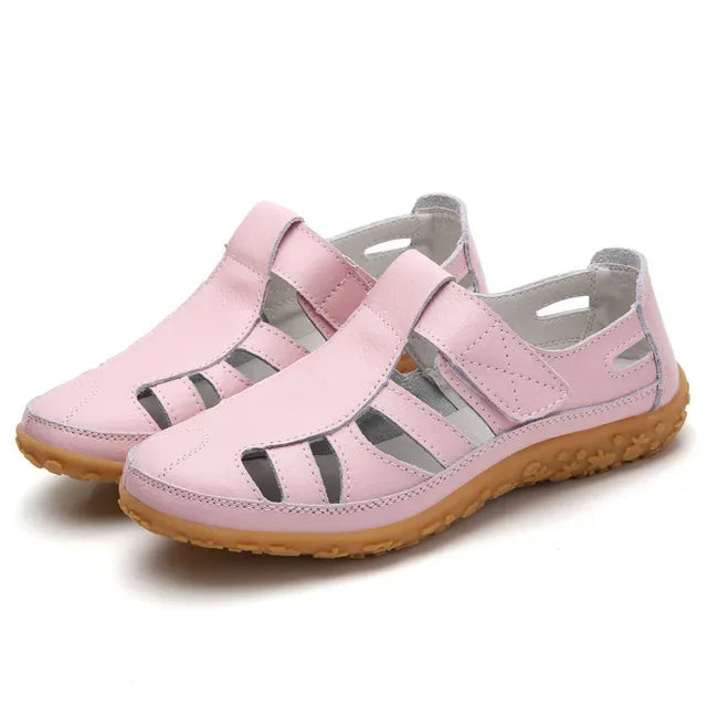 Esther® | Casual leather summer sandals for women
