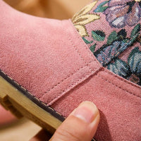 Grace | Embroidered Mid-Calf Winter Boots