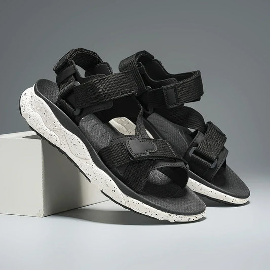 Jessica® | Non-Slip Sandals With Hook And Eye Closure