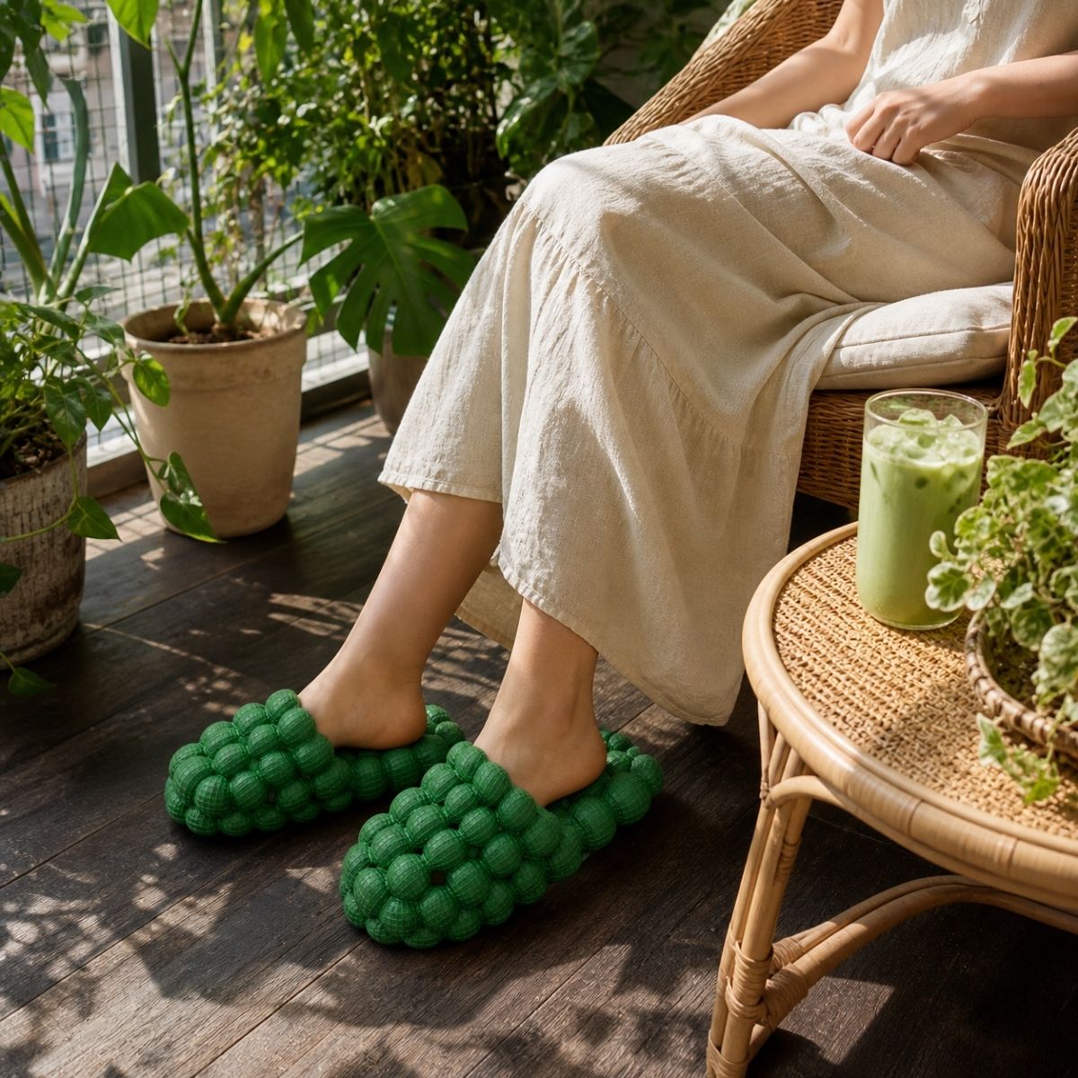 TeddyFeet Claquettes Bubble