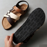 Francisca® | High quality orthopedic leather sandals