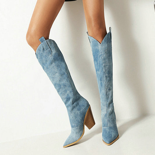 Nicole | Women’s Pointed Toe High Heel Boots