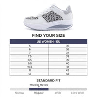 SW Max | Platform Sneakers for Foot Fatigue, Knee & Back Pain