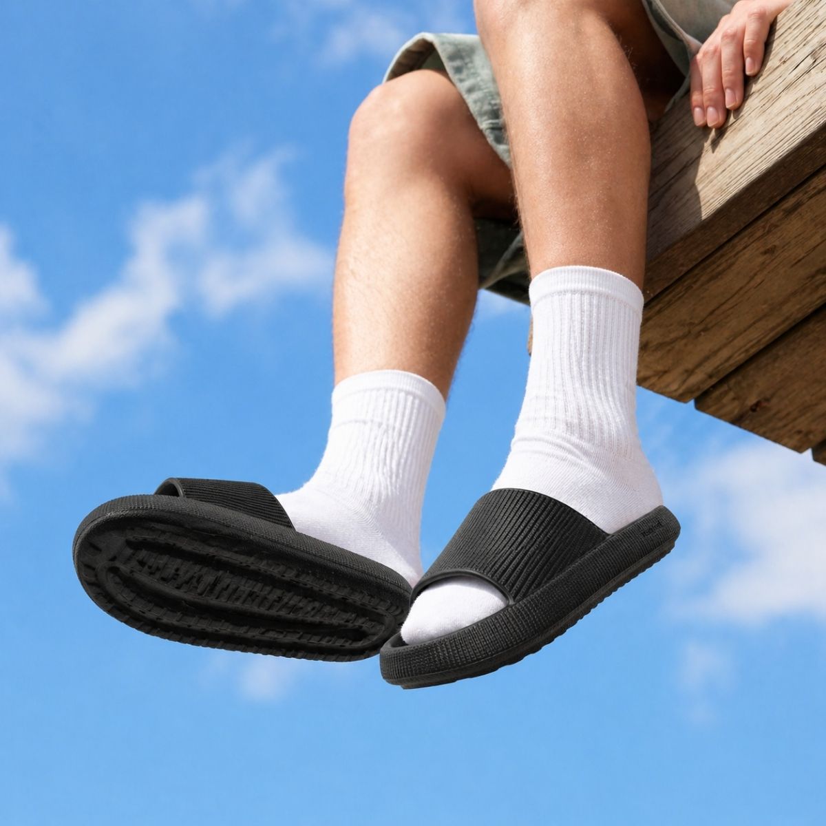 TeddyFeet Claquettes Cloud