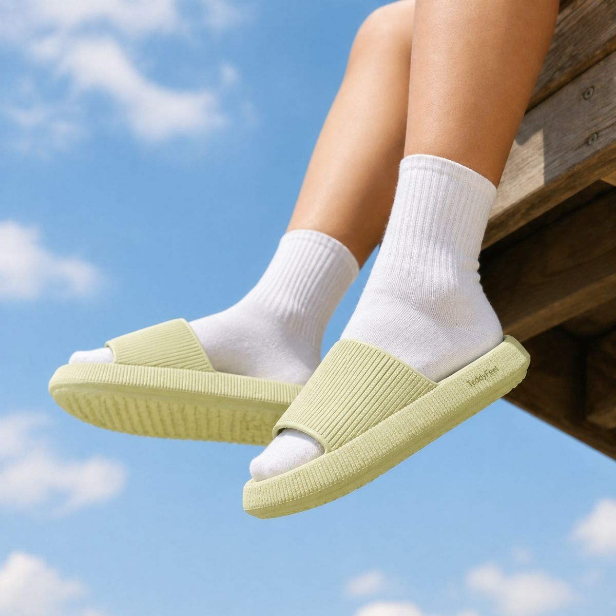 TeddyFeet Claquettes Cloud