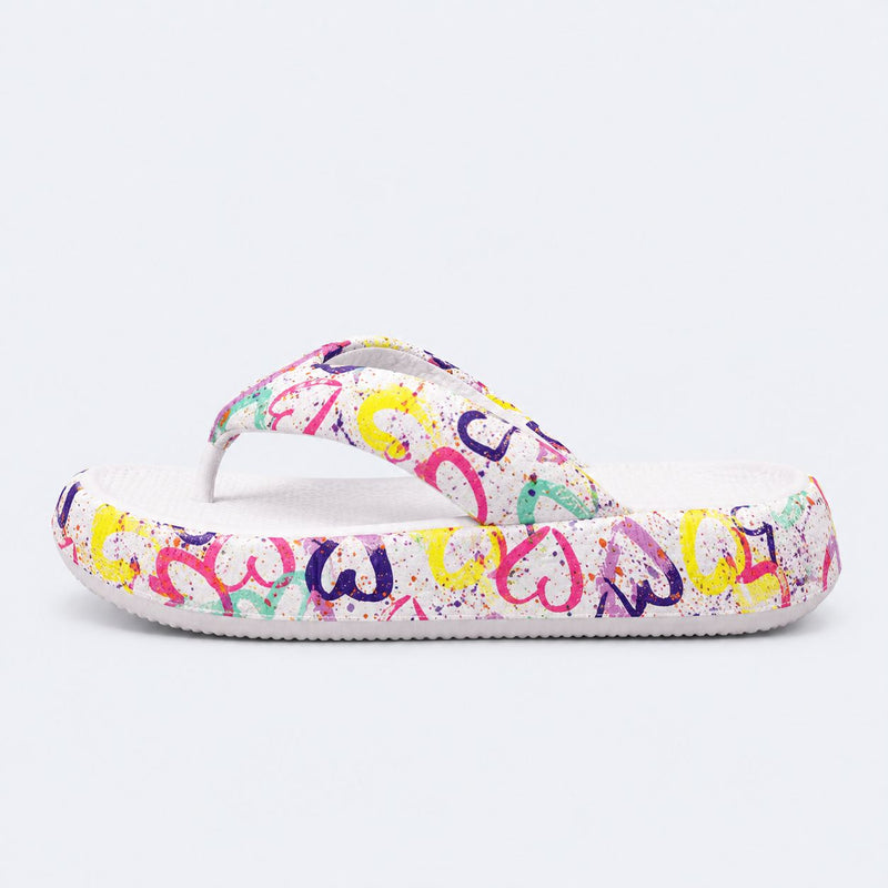 TeddyFlops Cushioned Heart Platform