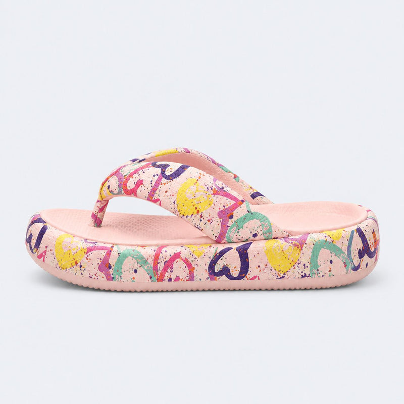 TeddyFlops Cushioned Heart Platform
