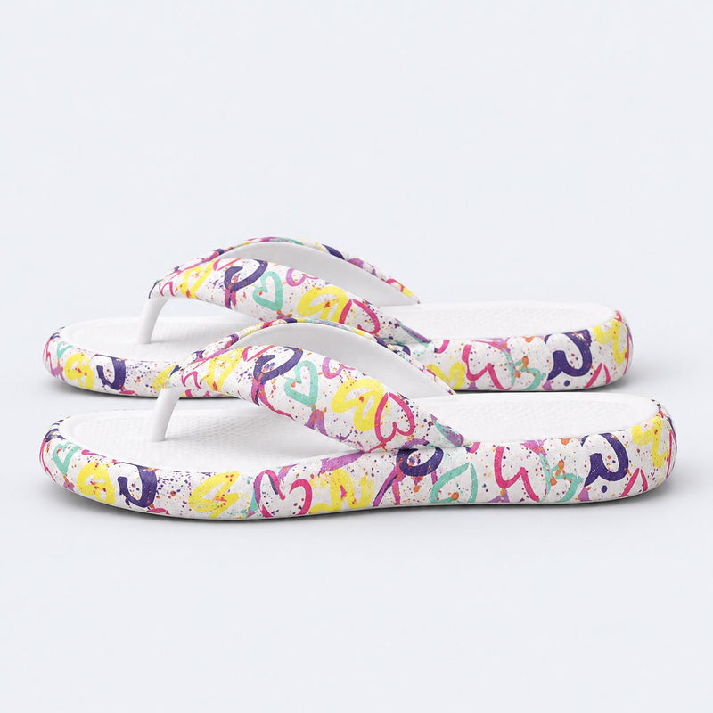 TeddyFlops Cushioned Heart Platform