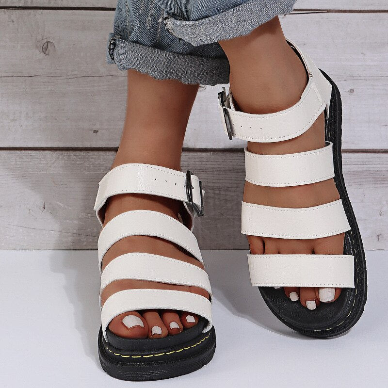 Rocío® | Stylish Leather Sandals