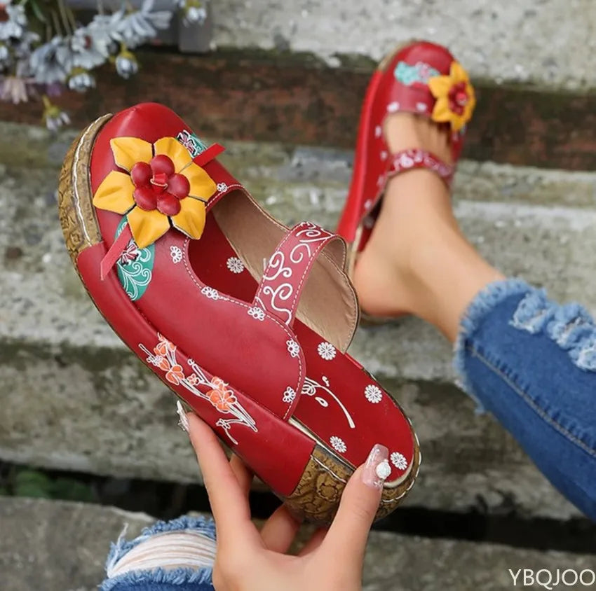 Yasmina® | 3D Flower Design Fashionable Sandals