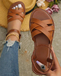 Araceli® | Orthopedic Crisscross Sandals