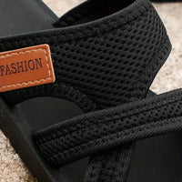 Estefanía® | Sandals With Perforated Mesh Slip-On Design