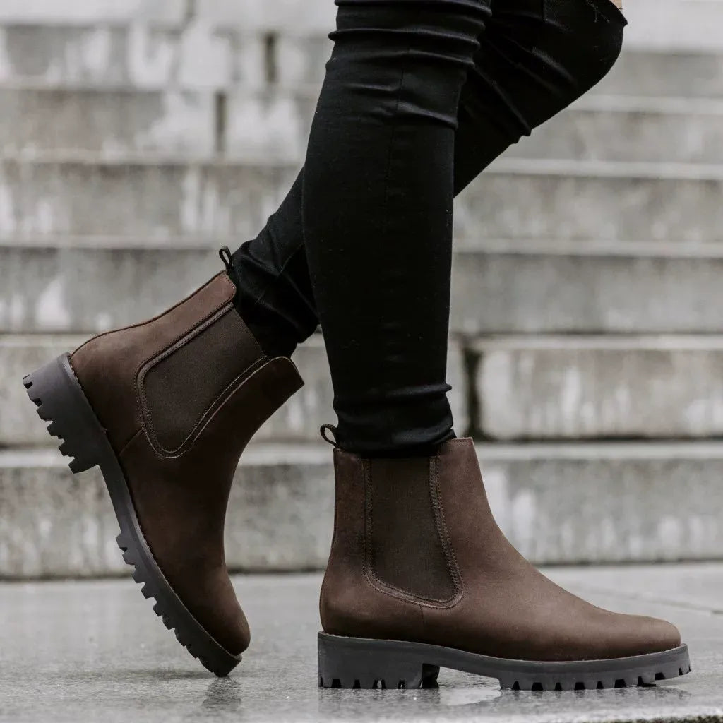 Milou | Women’s Ankle Boots In Nubuck Leather