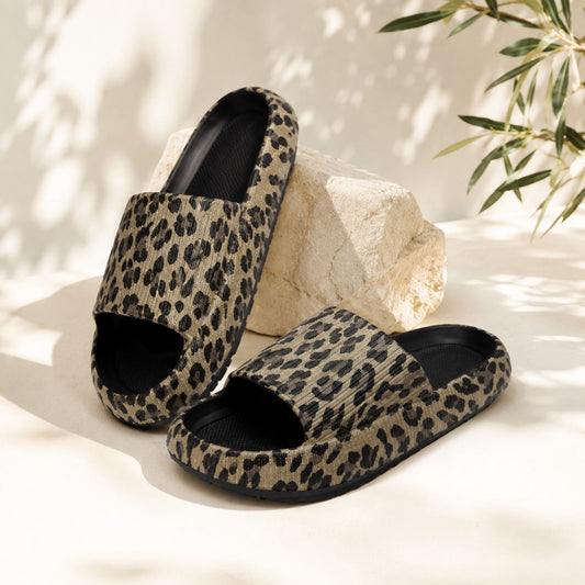 TeddyFeet Claquettes Panter en édition limitée